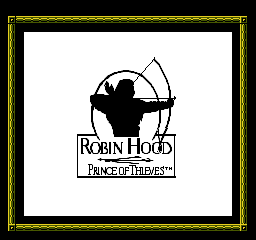 Robin Hood - Prince of Thieves (Germany) Title Screen